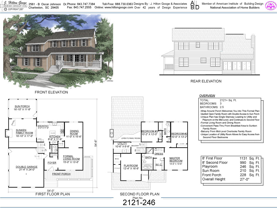 J. Hilton Googe Design Group, Inc. : Stock Plan #2121-246